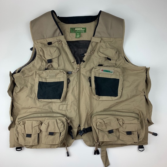 🎉SOLD🎉Gander Mountain Size XL Men's Fishing Vest - Picture 1 of 8
